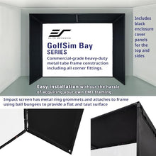 Elite Projector Golf Impact Screen White