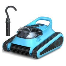 Cordless Robot Pool Vacuum Cleaner 180W Suction Inground Pools Automatic Debris Removal Wall Climbing Self-Parking Intelligent