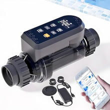 Gpxhbcb Salt Water Pool Chlorinator System, Salt Chlorine Generator with Smart App Control, Saltwater Pool System, Chlorinator for Inground Pool, Salt Cell for Pool 40g/h