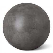 Emissary Terrazzo Gazing Ball 20 in. Matte Gray Outdoor Garden Sphere