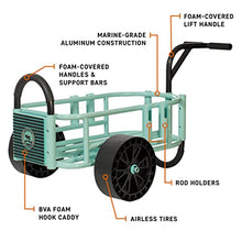 BOTE Mule Fishing Cart Marine Grade Aluminum Seafoam