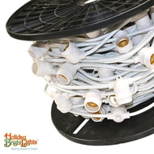 Holiday Bright Lights 330ft White SPT-2 Cord E26 Sockets No Drop 24" Spacing Indoor/Outdoor Patio Lighting