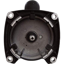 The Pool Supply Shop 2.5 HP Square Flange Threaded Shaft Horizontal Pool Pump Motor Black