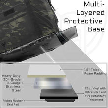 Xtreme Sight Line ~ AQUA G CUBƎ 450 + G SØLAR 180 Waterproof Faraday Bag for Large Generators and Solar Panels ~ Protects Against EMP/CME/EMF/RF ~ Diamond Form Farday Interior ~ Midnight Multicam