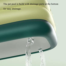 Inflatable Swimming Pool with Canopy, Blow Up Pool Large for Adults, Outdoor Above Ground Portable Pool for Kids, Wading Pool for Family Garden Backyard (Color : /Green A, Size : 3m)