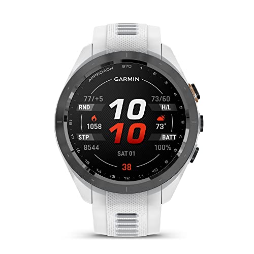 Garmin Approach S70 Premium GPS Golf Watch White