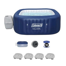 Coleman SaluSpa Atlantis AirJet Square Hot Tub with 140 Soothing Jets