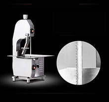 INTBUYING Frozen Meat Cutter Electric Bone Saw Machine Silver