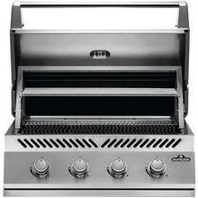 Napoleon Built-In 500 Series 32-Inch Built-In Gas Barbecue Grill Head - BI32NSS - Marine Grade Stainless Steel, Natural Gas, 4 Main Burners, 7.5 mm Stainless Steel Grids, Dual Level Stainless Steel Sear Plates