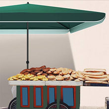 MidiLi Garden Parasol With Base, Outdoor Beach Umbrella, Store Door Parasol Height Adjustable, Rust-proof Parasol For Consumer And Commercial Use