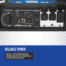 Powerhorse Portable Generator with Electric Start, 7,000 Watts
