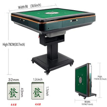 YUEHUA Automatic Folding Mahjong Table with Wheels and 144 Tiles
