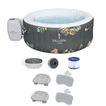 Bestway SaluSpa Aruba AirJet Inflatable Hot Tub Set Gray