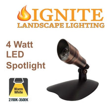 Ignite Landscape Lighting 4-Watt Bronze LED Spotlights (x9)