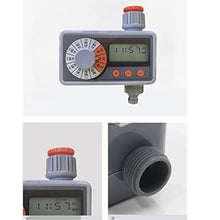 Digital Water Timer Electronic Solenoid Valve Irrigation Controller with Rain Delay for Auto/Manual Garden Watering Water Timer (Color : D) (E)