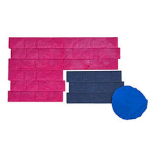 Walttools BC Cobble Concrete Stamp Set 11 Piece
