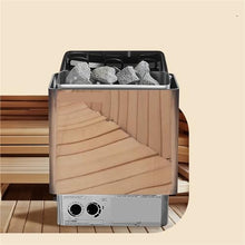 POGHDBXA Sauna Accessories, Shower, Sauna Heater Stainless Steel for Bathroom, Home Use, Dry, Room Heating(3K in)