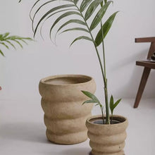 Flowerpot Clay Simple Pine Large Planter Living Room Indoor Floor Style Planting Tree Pot Garden Pots (Large)