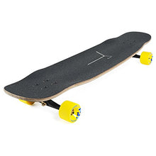 Loaded Boards Basalt Tesseract Bamboo Longboard Skateboard Complete Dark Blue
