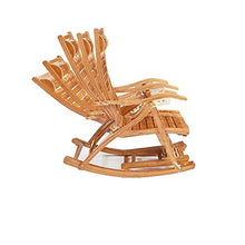 Recliners Rocking Chair Rocking Chair Home Adult Balcony Leisure Lazy Lounge Chair Rattan Old Man nap Adult Solid Wood Chair