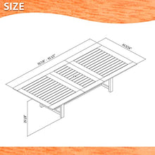Amazonia 7-Piece Dining Set Eucalyptus