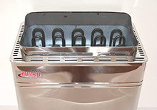 Turku S/S TU90WD 9KW 240V Residential Stainless Steel Sauna Stove