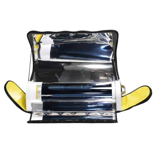 CIELOBLOEN Solar Cooker for Outdoor Cooking, Solar Cooker for Outdoor Cooking with 4.5L Large Capacity, Lightweight 5.1kg, Foldable 106×52×50cm, Reaches 288°C, for Camping Hiking