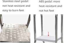 Wrobelax 304 Stainless Steel Pool Ladder - Deluxe Outdoor Above Ground Swimming Pool Ladder with 4 Steps, Max Load 500 Lb, Double-Sided Anti Slip Design