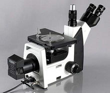 AmScope Digital Inverted Trinocular Metallurgical Microscope 50X-1000X with 5MP Camera