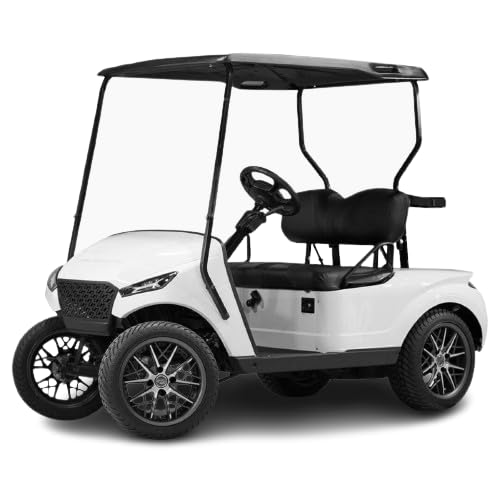 Sourcefy Storm Body Kit White for EZGO TXT Golf Cart 1994 and Up - LUX RGB Light Kit