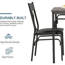 FURUIM2024M Dining Table 3 Piece Chairs Set Dinette Small Space Dining Table for 2 Dining Room Sets Chairs for Kitchens Dining Room Set Table and Chairs Dining