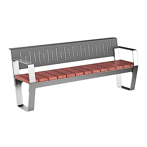 YXIANG56Q Buffet Sideboards Modern Outdoor Bench with Backrest and Armrests, Suitable for 2-4 People for Dining Room(Large)