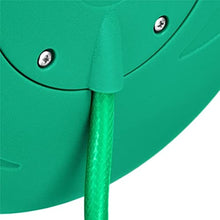 CFDZCP Wall Mounted Automatic Garden Hose Holder， 10/20m Green Shock Resistant Housing ，Outside Water Pipe Rack Winding Tool for Garden, Lawn, Farm(20m)