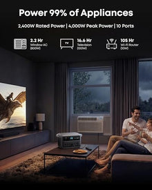 Anker SOLIX C2000 Gen 2 Portable Power Station, 2,048Wh, 2,400W, Camping