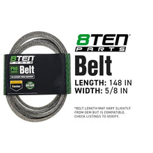 8TEN Blade Spindle Belt Idler Kit for Grasshopper 320236 52 Inch Deck