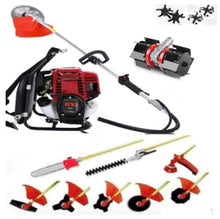 GX35 Gas Powered Backpack Tillers, String Trimmer, Brush Cutter, Hedge Trimmer & Pole Weed Wacker for Lawn, Yard, Garden Pruning & Landscaping