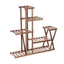 iumLeap Plant Stand 5-Layer Wooden Plant Shelves Rack Display Shelf Home Indoor Outdoor Yard Garden Patio Balcony Flower Planter Pot Stands Flower Stand