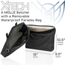 Xtreme Sight Line ~ AQUA G CUBƎ 100 Waterproof Faraday Bag + XTECH Faraday Bag for Medium to Large Generators and Electronics ~ Protects Against EMP/CME/EMF/RF ~ Coyote Brown Combo