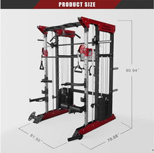 Fitness Dreamer Home Gym Smith Machine Red
