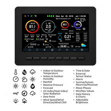 Rain Gauge Outdoor, WS-5000 Ultrasonic Weather Station Wireless Indoor Outdoor