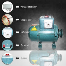 3.5kw Permanent Magnet AC Generator, Brushless 220V Belt Drive Copper Wire