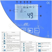 Solar Hybrid Controller, Wind Solar Blending Controller Boost Charge Controller for, Renewable Energy Power Inverters,12V-800W
