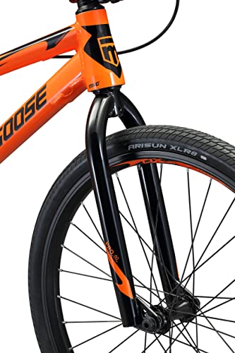 Mongoose Elite Pro BMX Race Bike 24-Inch Wheels Orange