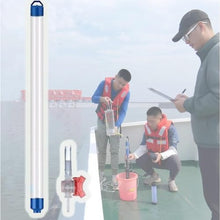 MTNBHH Water Sampling Tube 250ml 500ml 1000ml with Gravity Water Stopper Valve, PVC Liquid Sample Collector for Testing(10 Packs,1000ml)