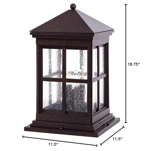 Minka Lavery Outdoor Post Light 8567-51 Berkeley Brass Rust
