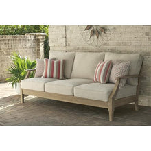 Signature Design by Ashley Clare View 1-Piece Eucalyptus Outdoor Sofa