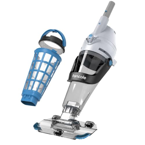 fancole Pool Vacuum, Upgraded Dual Mode & 22 GPM Powerful Suction