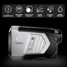 ZYDAR Pro Z1 Golf Rangefinder with Slope Black