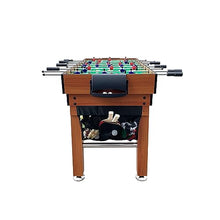 KICK Defender 48" 10-in-1 Multi-Game Table (Brown) by KICK