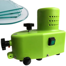 Vdniduir 800W Portable Small Glass Edger, Electric Glass Edging Machine,Straight Round Bevel Polish Machine, for Plane, Curve